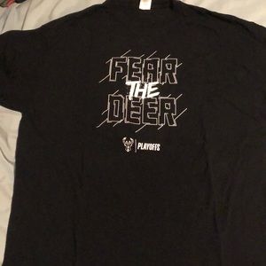 🔥🔥🔥Bucks “Fear the Deer” Playoff shirt